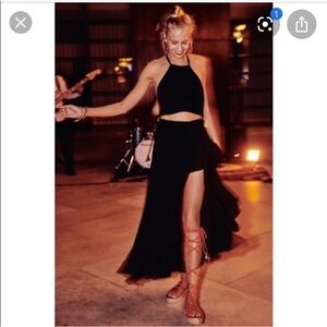 Free People Bring on the Heat Dress black  XS